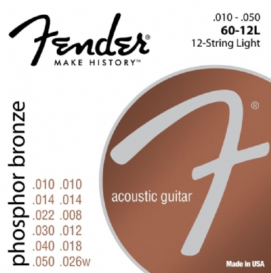 Fender Phosphor Bronze 60-12L 10-48