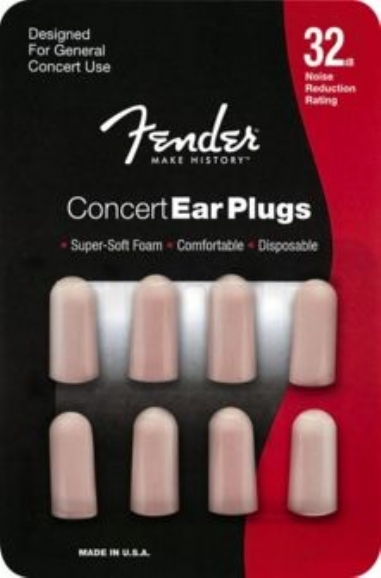 Fender Concert Series Foam Ear Plugs