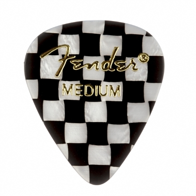 Fender 351 Medium Checker 12 Count