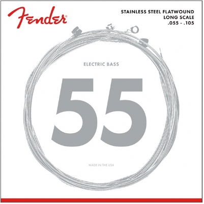 Fender 9050 S.Steel Flatwound 9050M 55-105